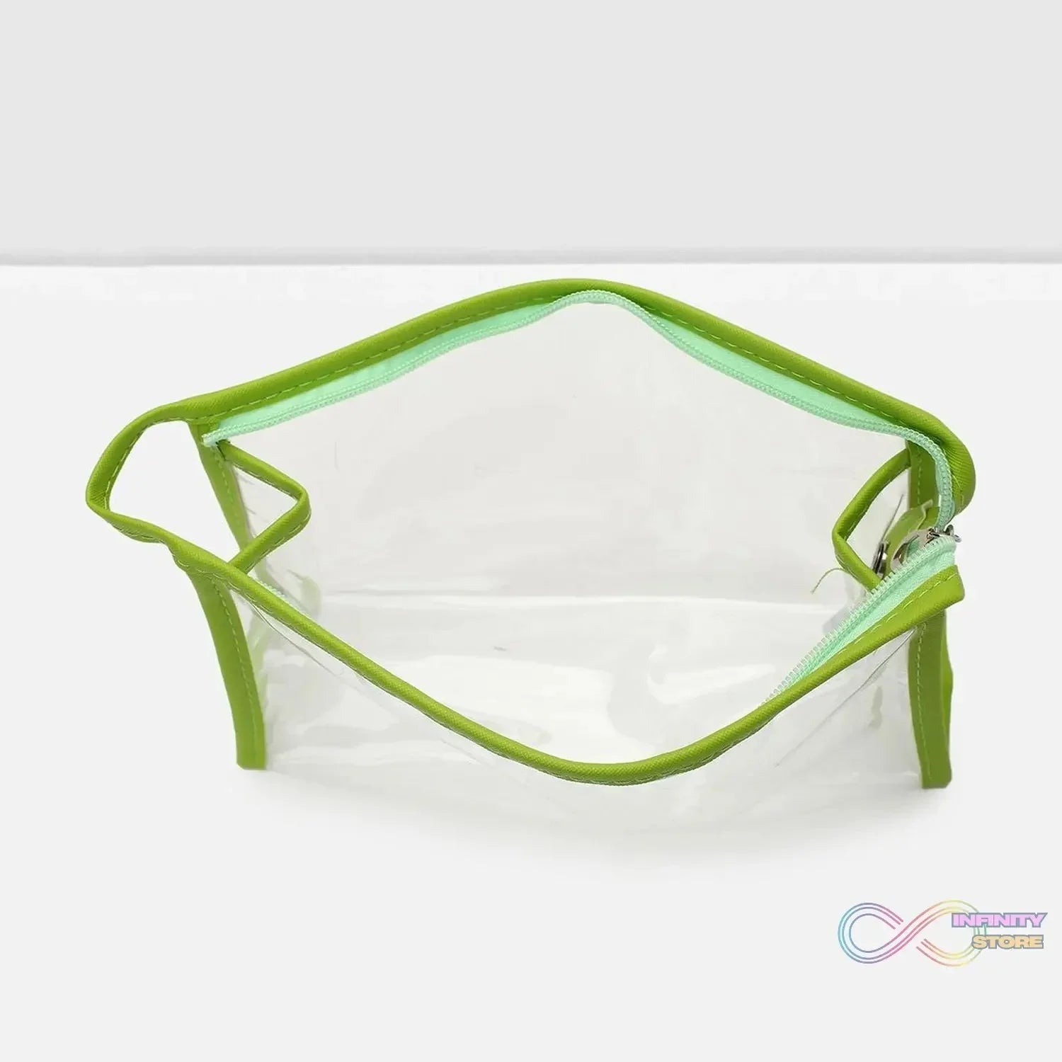 Transparent Zipper Closing Pouch (1 Pc) - infinityexculsivestore.com