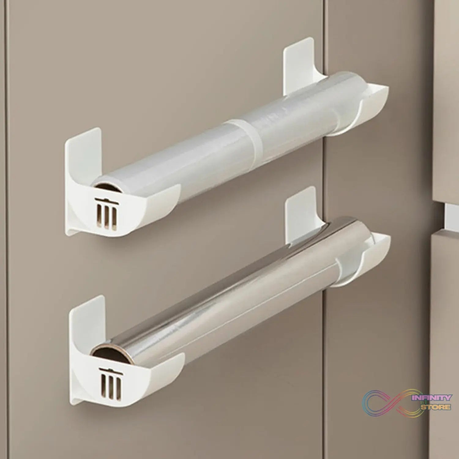 Trash Bag Holder, Wall Mounted Trash Bags Storage Rack (1 Pair) - infinityexculsivestore.com