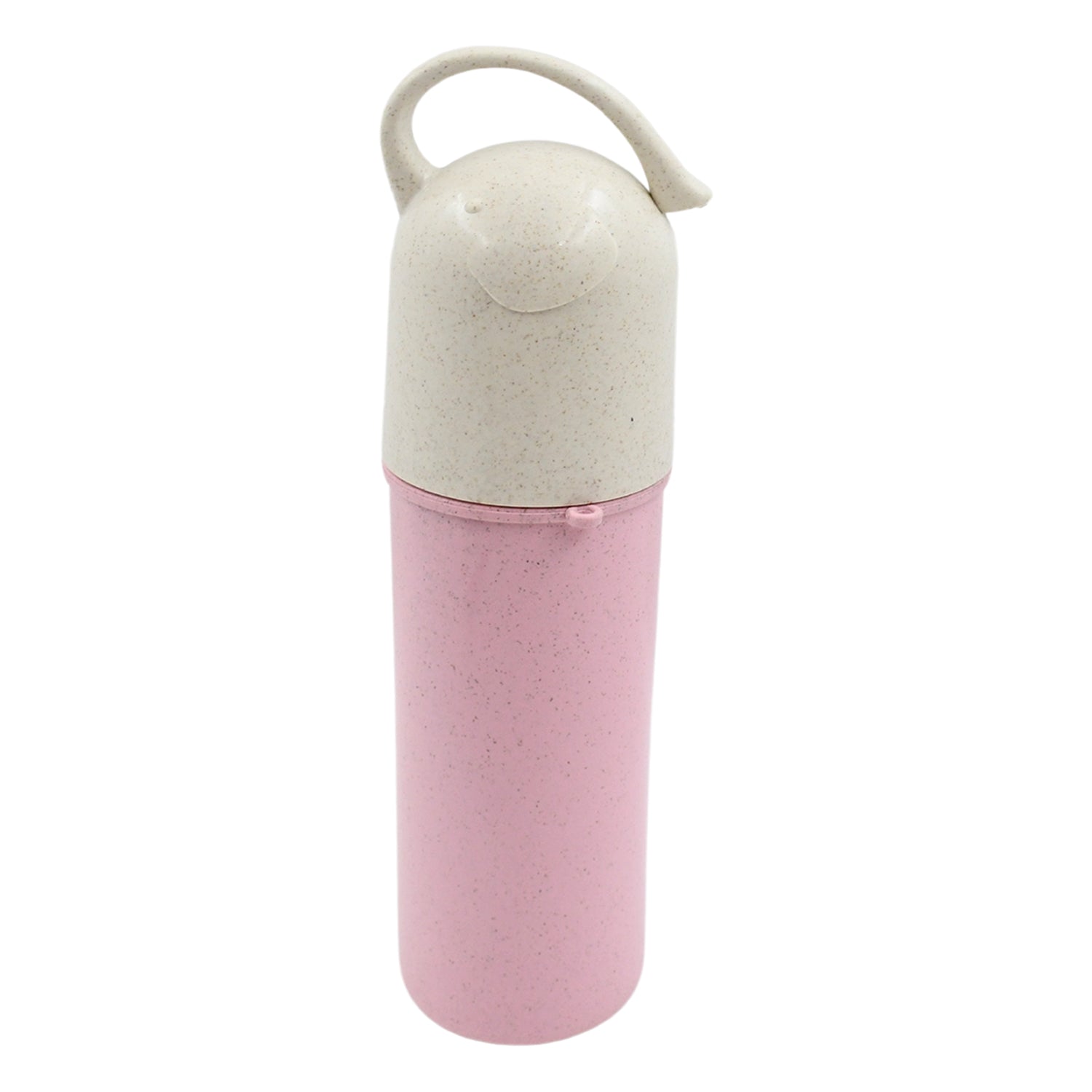 Travel Coffee Cup Portable Water Bottle Wheat Straw Coffee Tea Mug Coffee Mug with Lids & Handle for Coffee Tea Portable for School (300 ML Approx) - infinityexculsivestore.com