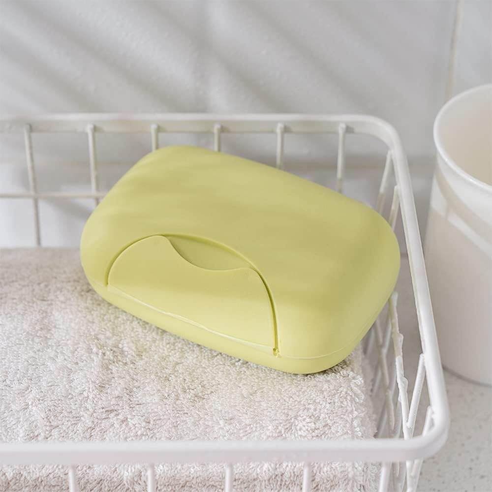 Travel Soap Case Box Plastic Soap Box With Cover Waterproof Leakproof Soap Dish For Bathroom & Travel Use (1Pc) - infinityexculsivestore.com