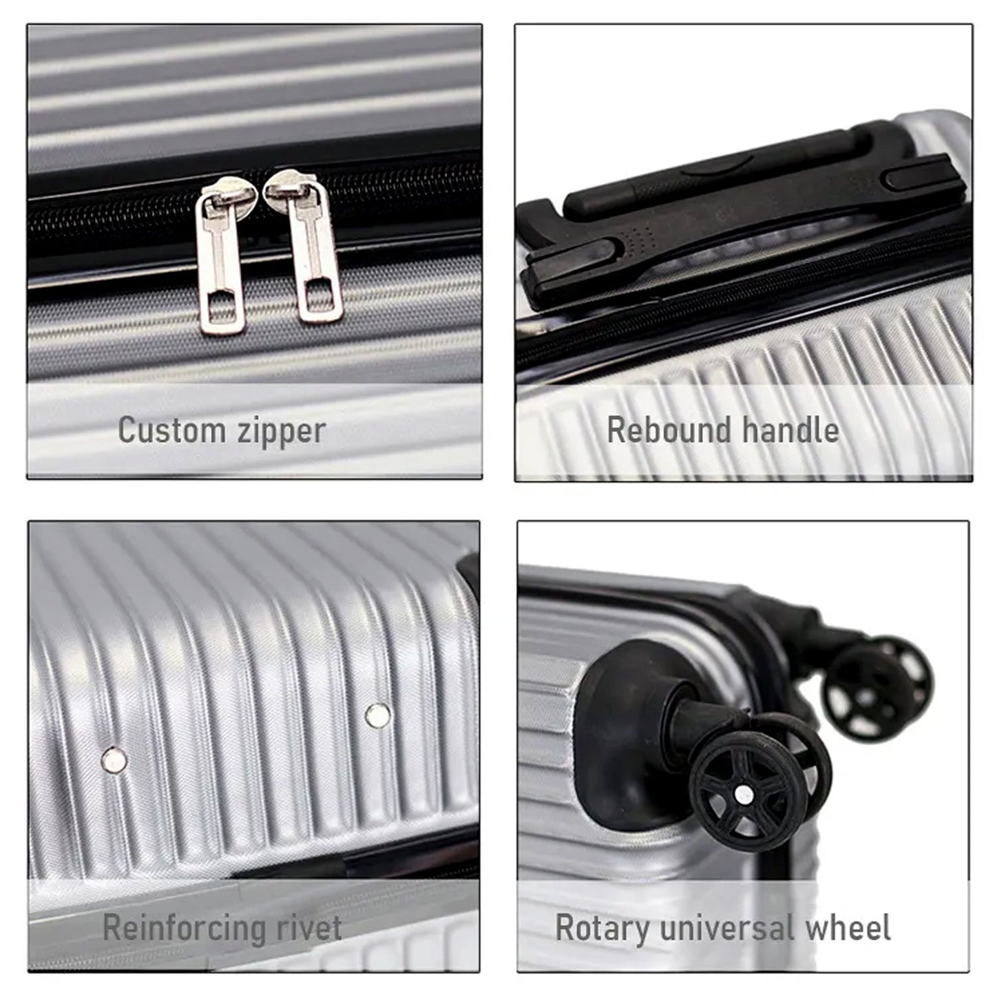 Trolley Bag for Men & Women, Multi Color, Set of 2 (Big & Small) - infinityexculsivestore.com