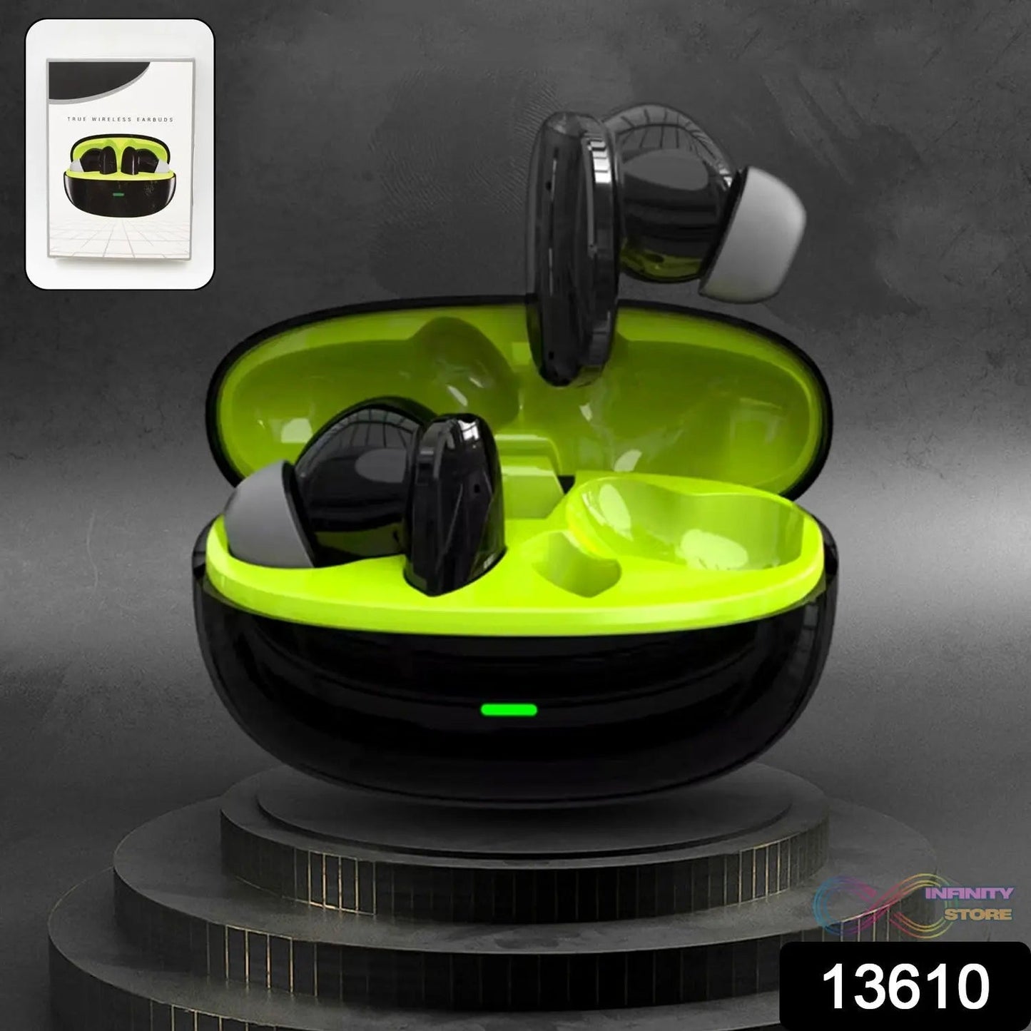 True Wireless Earbuds | Best Low Latency | Bluetooth Headset (1 Set) - infinityexculsivestore.com