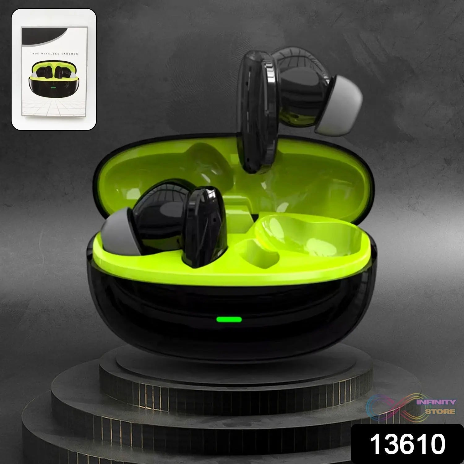 True Wireless Earbuds | Best Low Latency | Bluetooth Headset (1 Set) - infinityexculsivestore.com