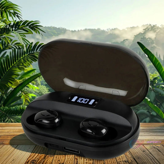 Tws Dual Pairing Earbuds with Mic Advanced ENC, Long Playtime Headset - infinityexculsivestore.com