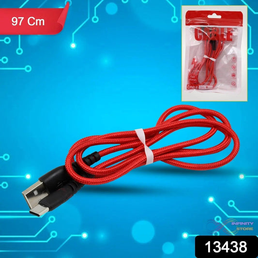 Type C data cable Fast Charging, Data Transfer Cable (97 cm / 1 Pc) - infinityexculsivestore.com