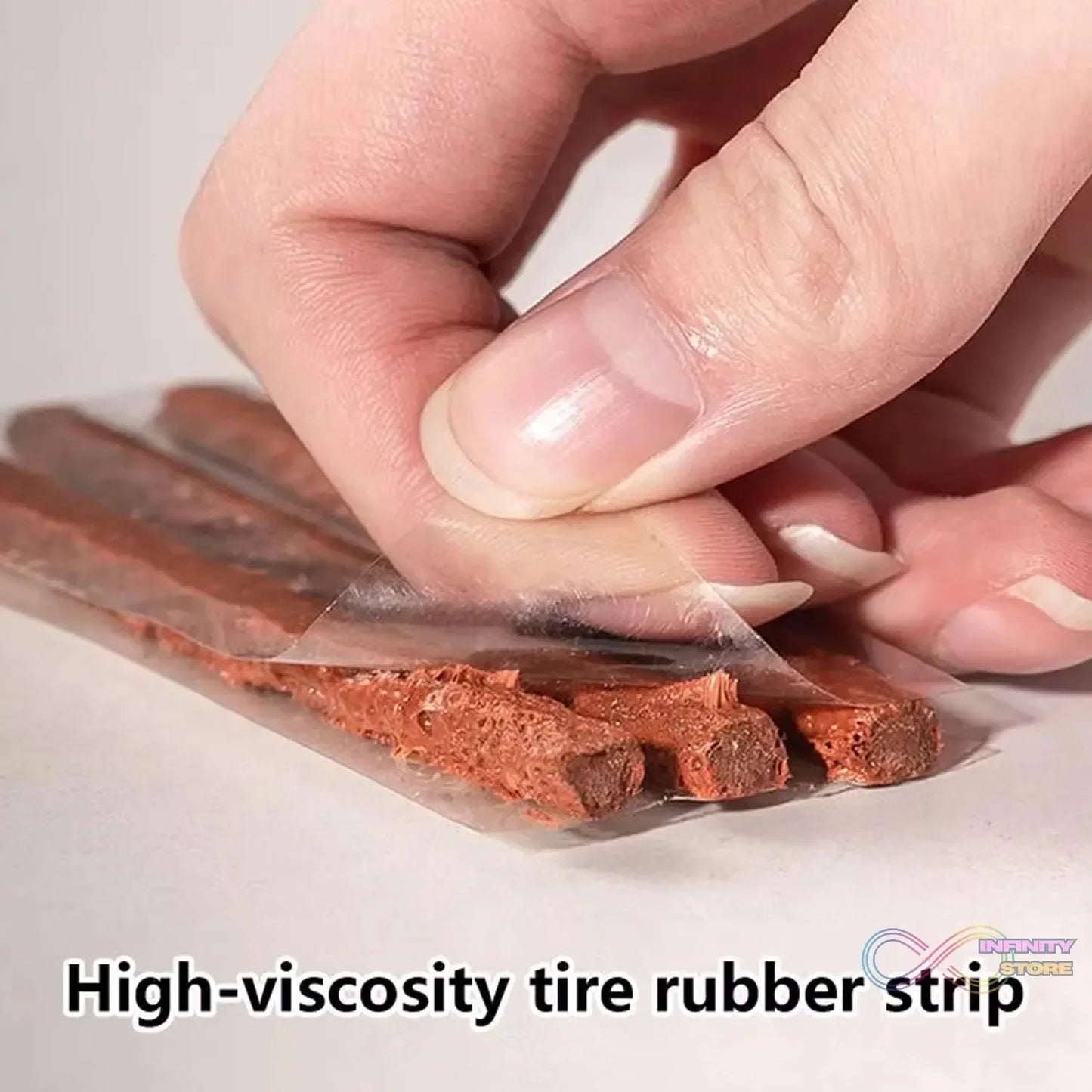 Tyre Puncture Repair Kit with 3 Seal Strips (5 Pcs Set) - infinityexculsivestore.com