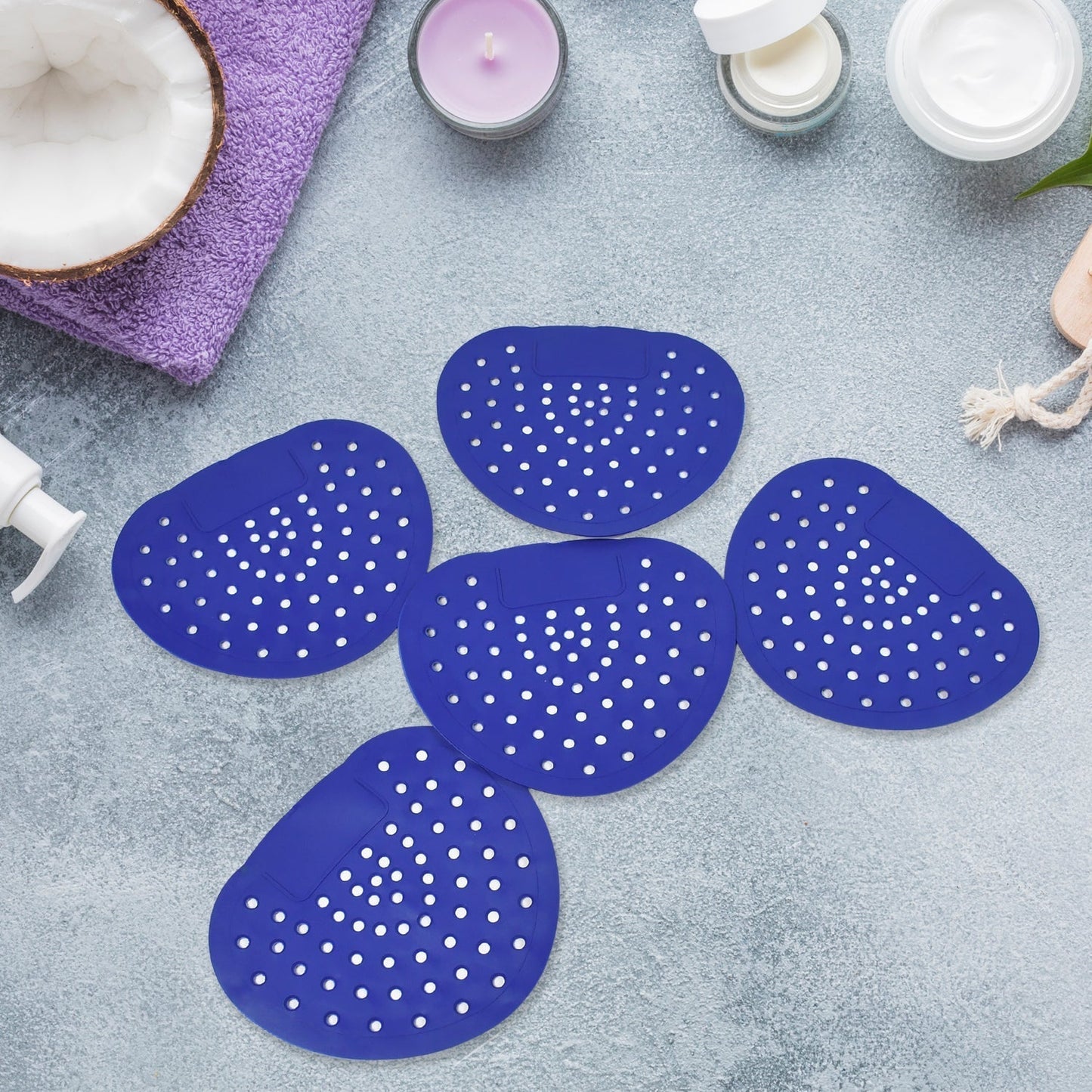 URINAL SCREEN DEODORIZER, SCENTED URINAL SCREEN LASTING FRAGRANCE SILICONE CLEAN DESCALING ( 1 pc ) - infinityexculsivestore.com