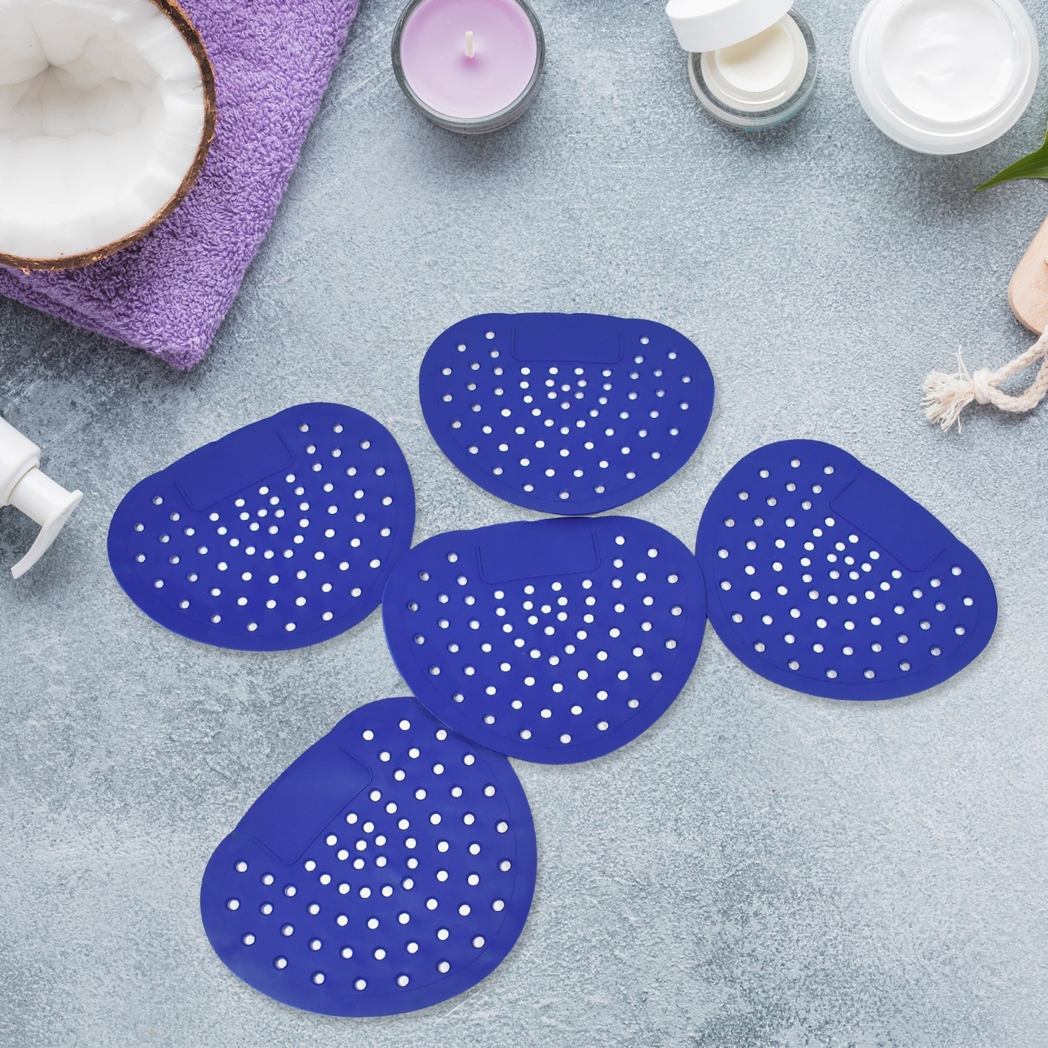 URINAL SCREEN DEODORIZER, SCENTED URINAL SCREEN LASTING FRAGRANCE SILICONE CLEAN DESCALING ( 1 pc ) - infinityexculsivestore.com
