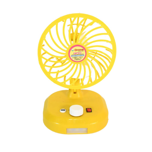 USB - C Type Rechargeable Portable Fan With LED Light Heavy Duty Motor & Foldable Fan With Charging Port Home, Outdoor, Temple - infinityexculsivestore.com