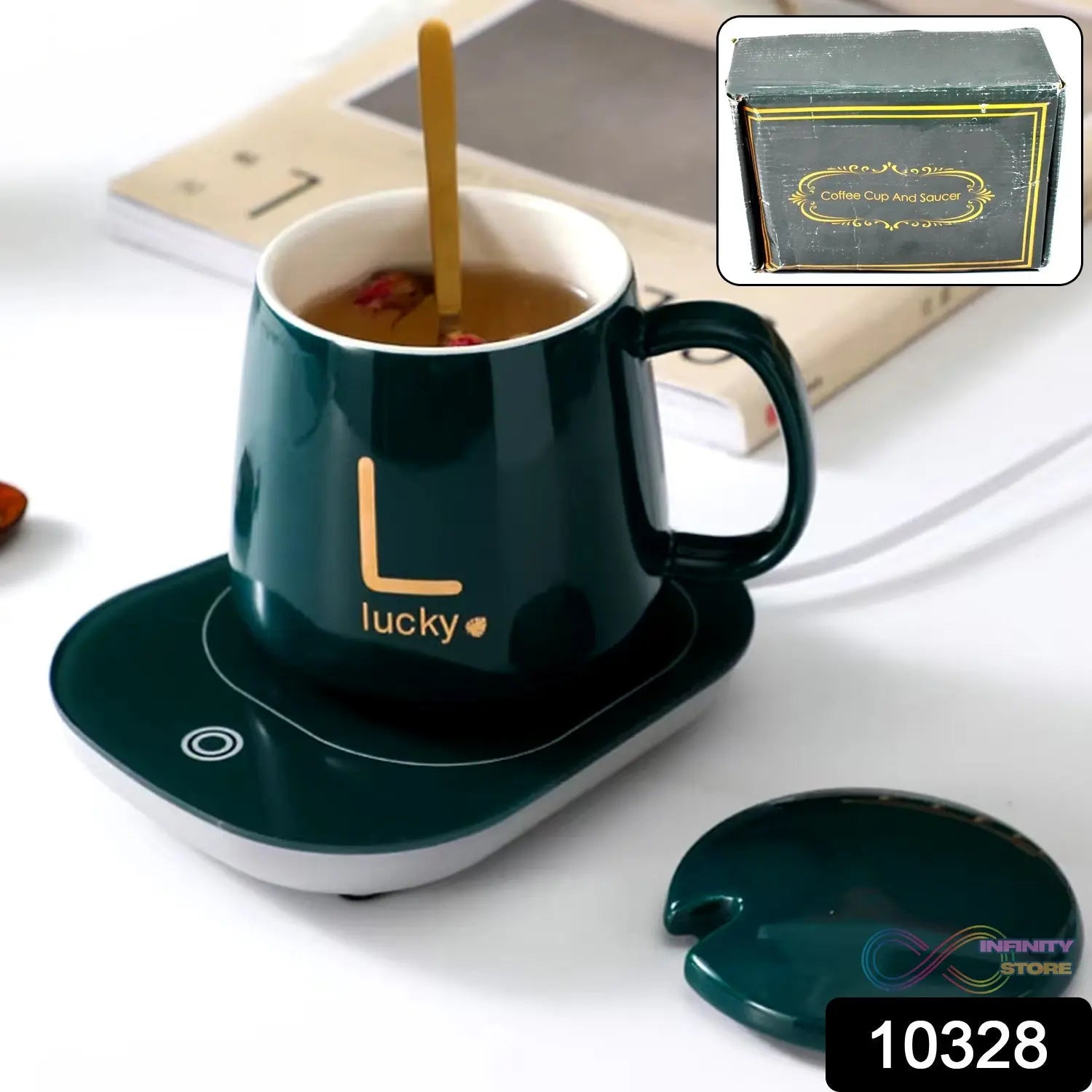 USB Coffee Mug Heater – Electric Cup Warmer (1 Set) - infinityexculsivestore.com