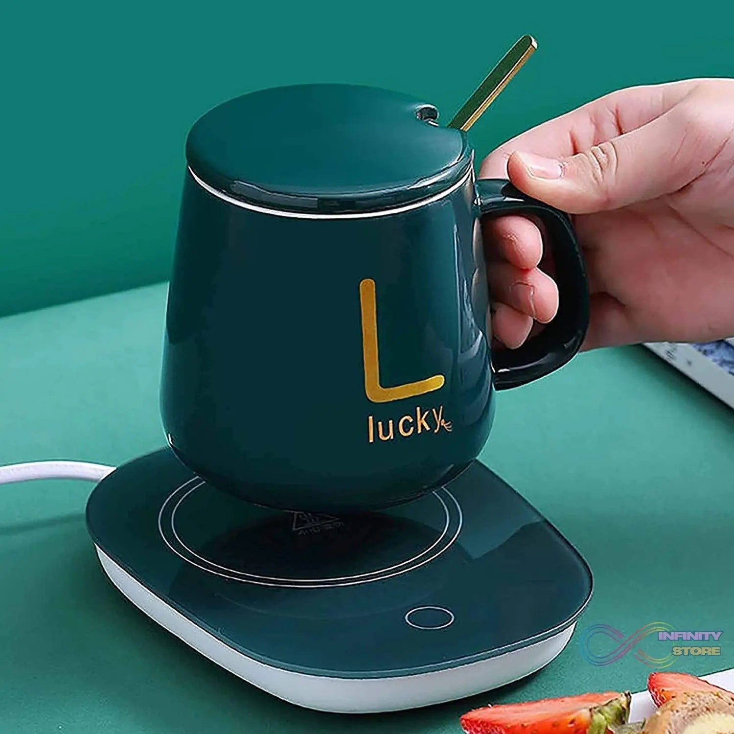 USB Coffee Mug Heater – Electric Cup Warmer (1 Set) - infinityexculsivestore.com