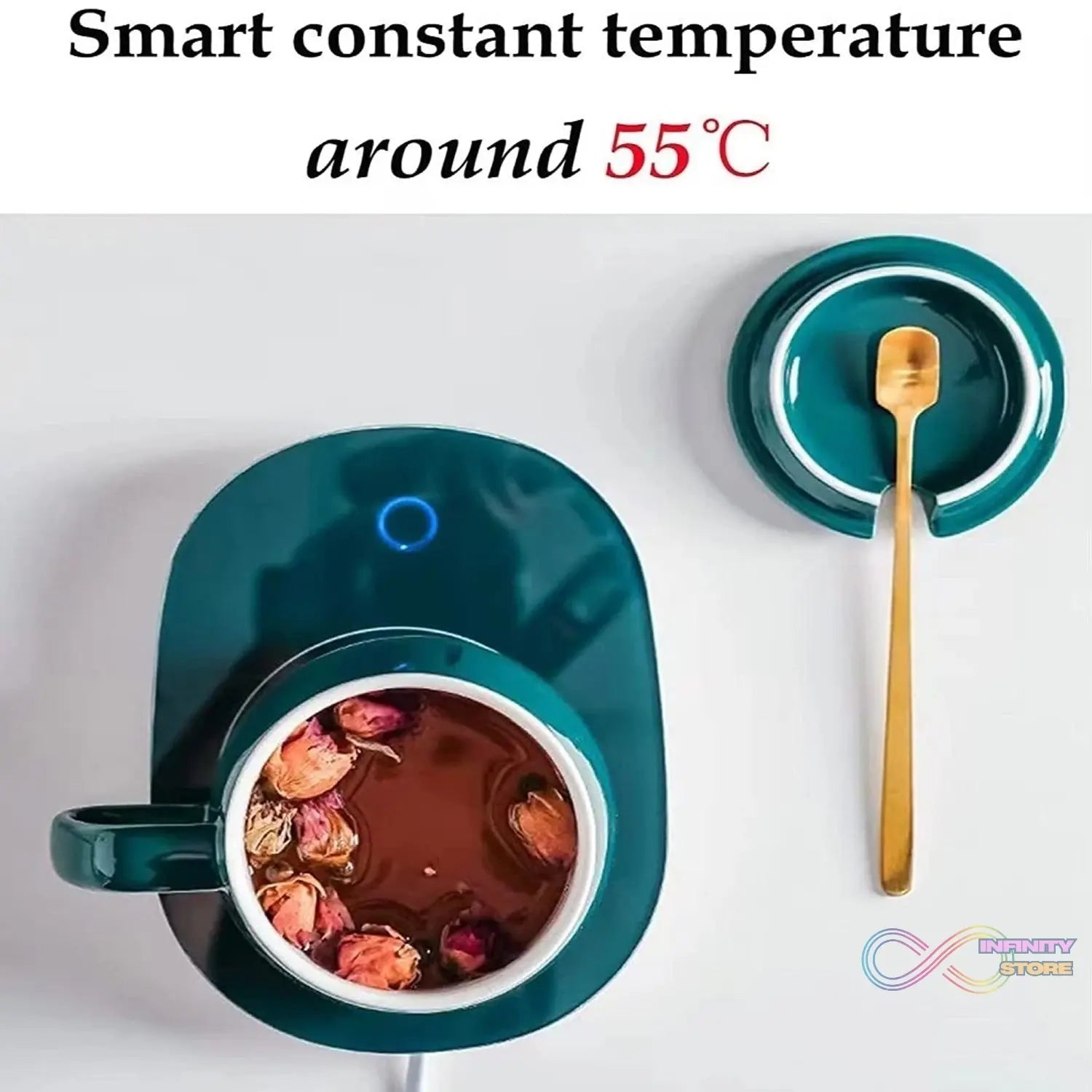 USB Coffee Mug Heater – Electric Cup Warmer (1 Set) - infinityexculsivestore.com