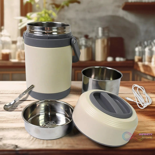 USB Electric Heated Lunch Boxes (2 Ltr.) - infinityexculsivestore.com