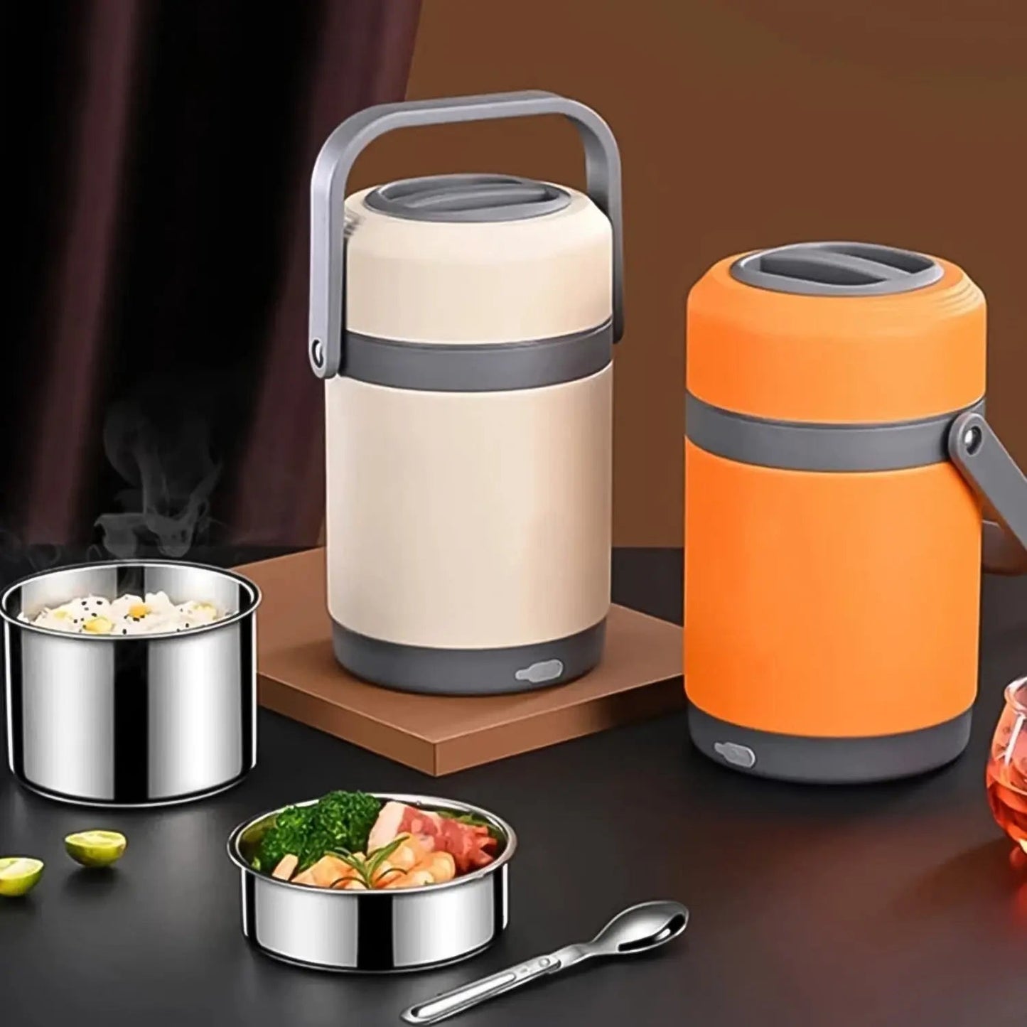 USB Electric Heated Lunch Boxes (2 Ltr.) - infinityexculsivestore.com
