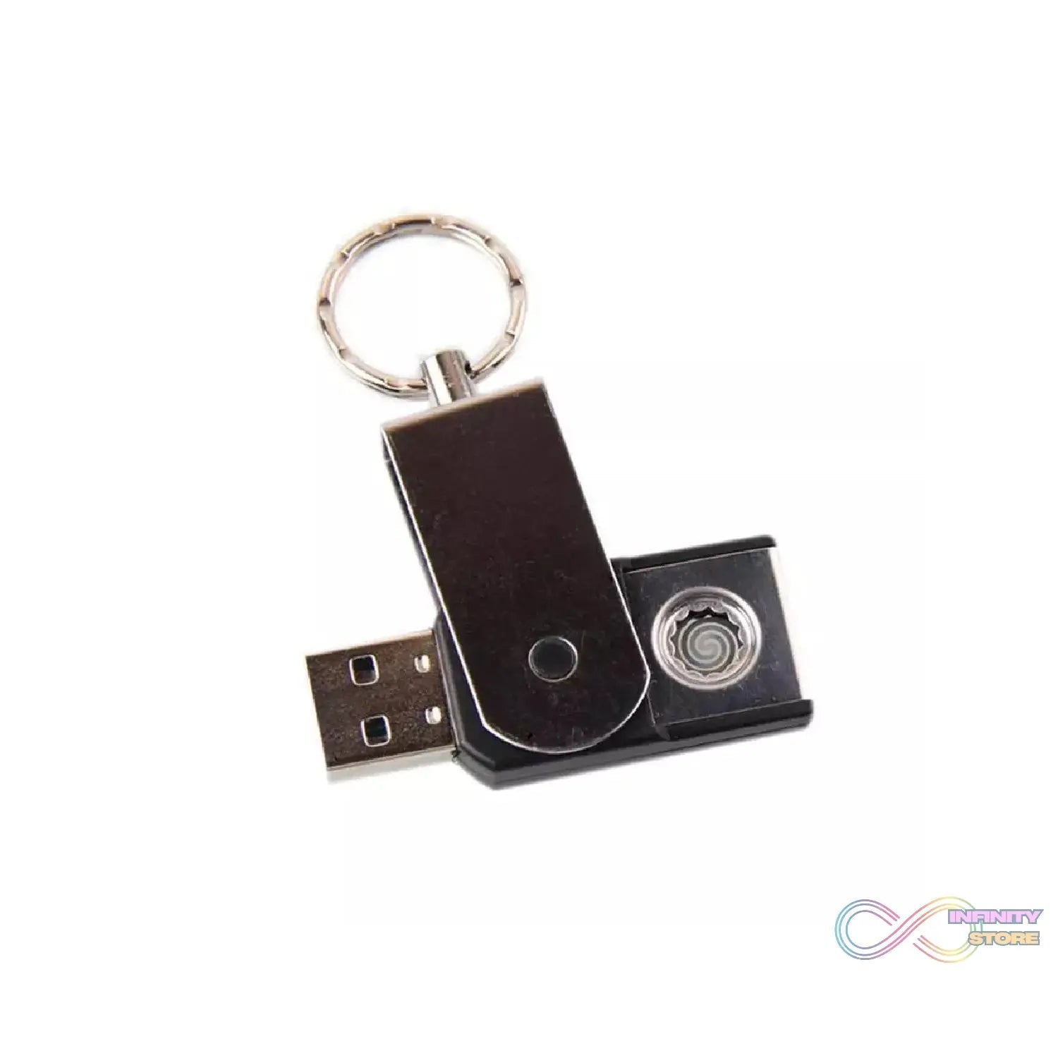 USB Mini Portable Lighters With Thin Metal Creative - infinityexculsivestore.com