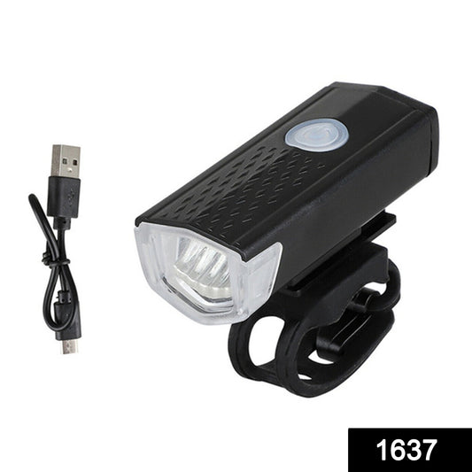 USB Rechargeable 400 Lumen Bicycle Front Headlight Light Set - infinityexculsivestore.com