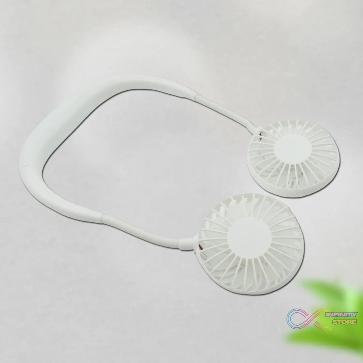 USB Rechargeable Wearable Neckband Fan - infinityexculsivestore.com