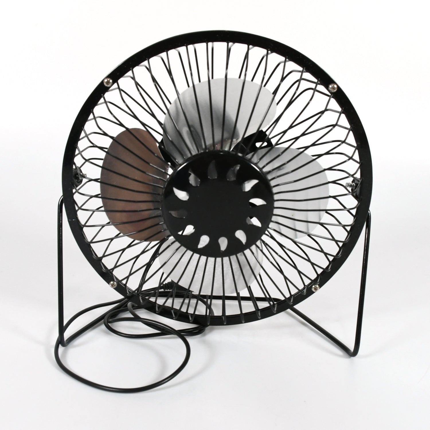 USB Table Desk Personal Metal Electronic Fan, Compatible with Computers, Laptops, Student Dormitory, Suitable For Office, School Use (1 Pc) - infinityexculsivestore.com