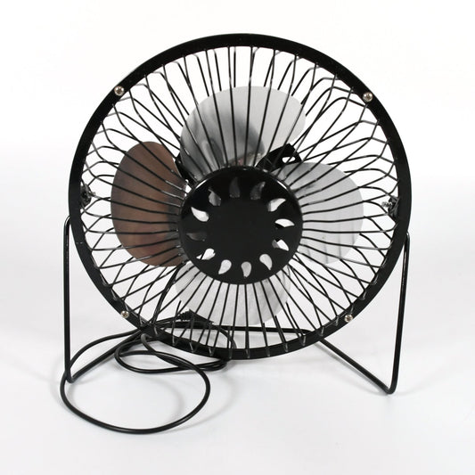 USB Table Desk Personal Metal Electronic Fan, Compatible with Computers, Laptops, Student Dormitory, Suitable For Office, School Use (1 Pc) - infinityexculsivestore.com