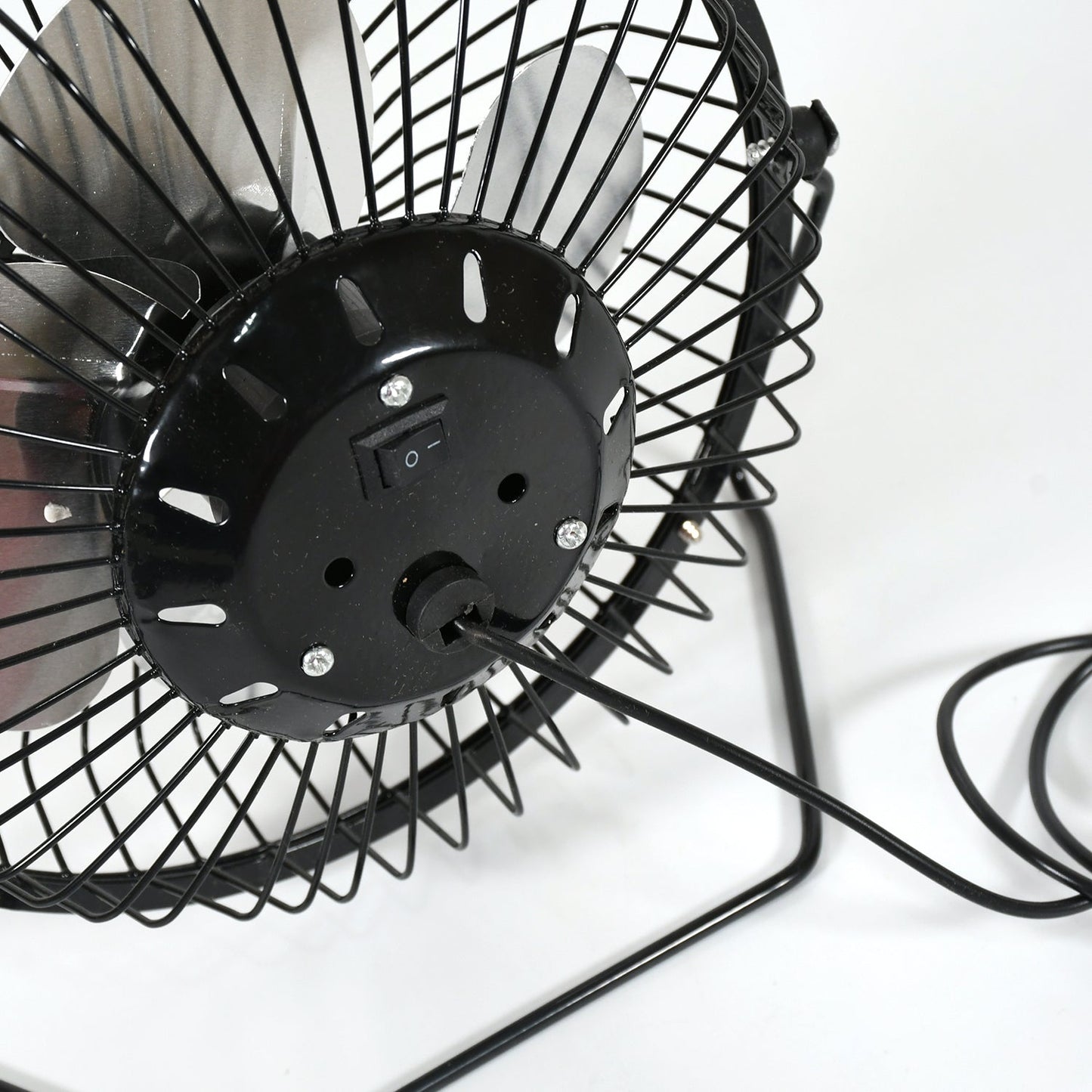 USB Table Desk Personal Metal Electronic Fan, Compatible with Computers, Laptops, Student Dormitory, Suitable For Office, School Use (1 Pc) - infinityexculsivestore.com