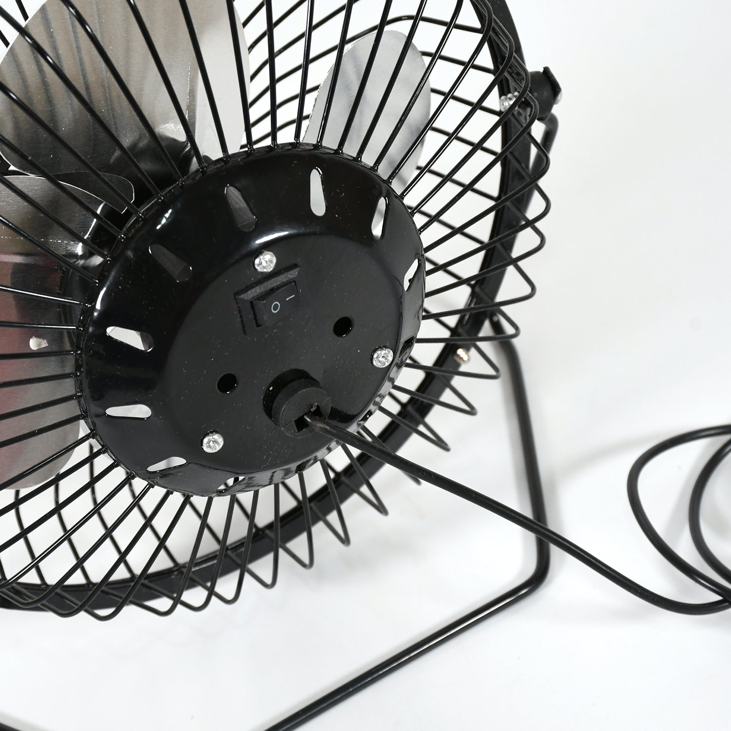 USB Table Desk Personal Metal Electronic Fan, Compatible with Computers, Laptops, Student Dormitory, Suitable For Office, School Use (1 Pc) - infinityexculsivestore.com