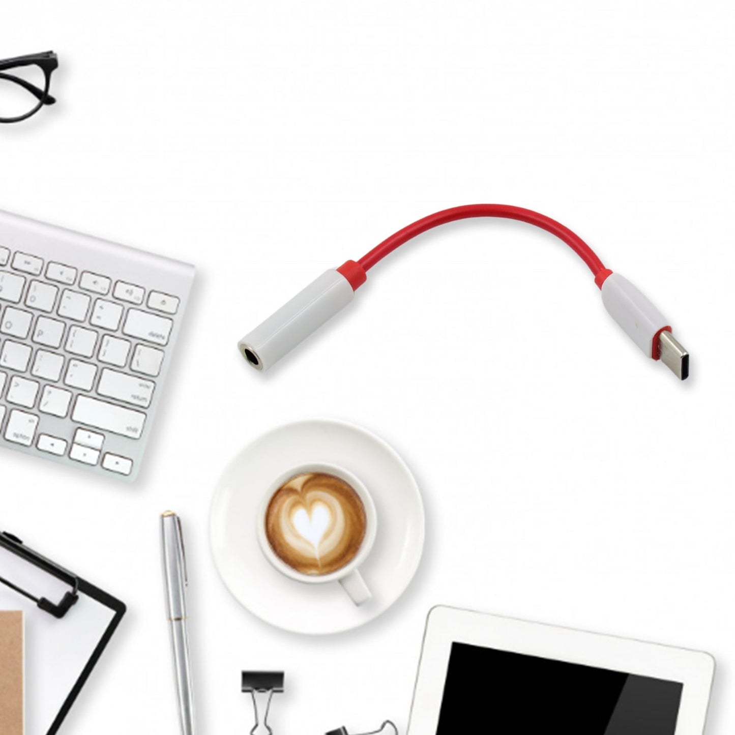 USB Type C to Headphone Jack Audio Connector (1 Pc) - infinityexculsivestore.com