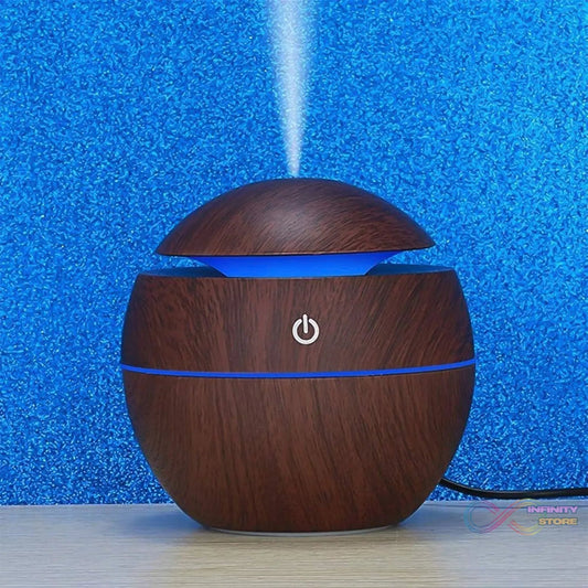 Ultrasonic Aromatherapy Humidifier USB Desktop (130 ML / 1 Pc) - infinityexculsivestore.com