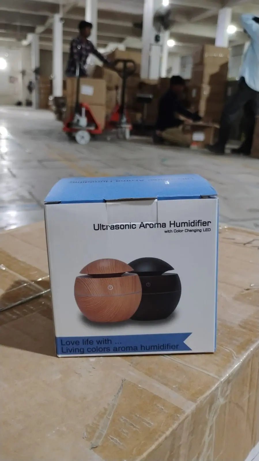 Ultrasonic Aromatherapy Humidifier USB Desktop (130 ML / 1 Pc) - infinityexculsivestore.com