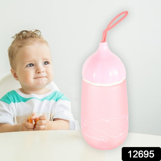 Unique Shape Premium Plastic water bottle With Dori Easy to Carry leakproof BPA - free, water Plastic water bottle for children, Home, School (1 Pc / 550 ML) - infinityexculsivestore.com