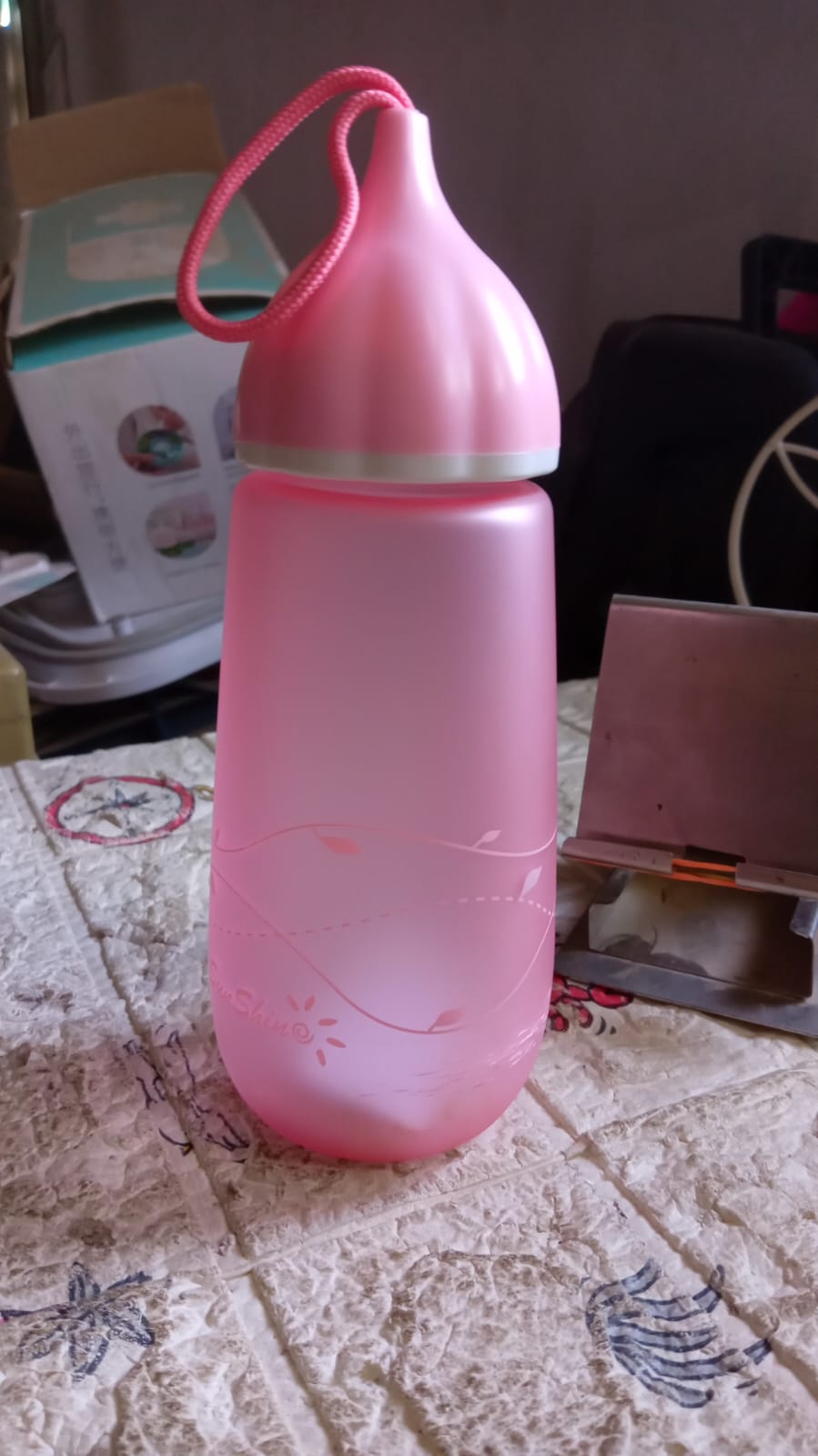 Unique Shape Premium Plastic water bottle With Dori Easy to Carry leakproof BPA - free, water Plastic water bottle for children, Home, School (1 Pc / 550 ML) - infinityexculsivestore.com