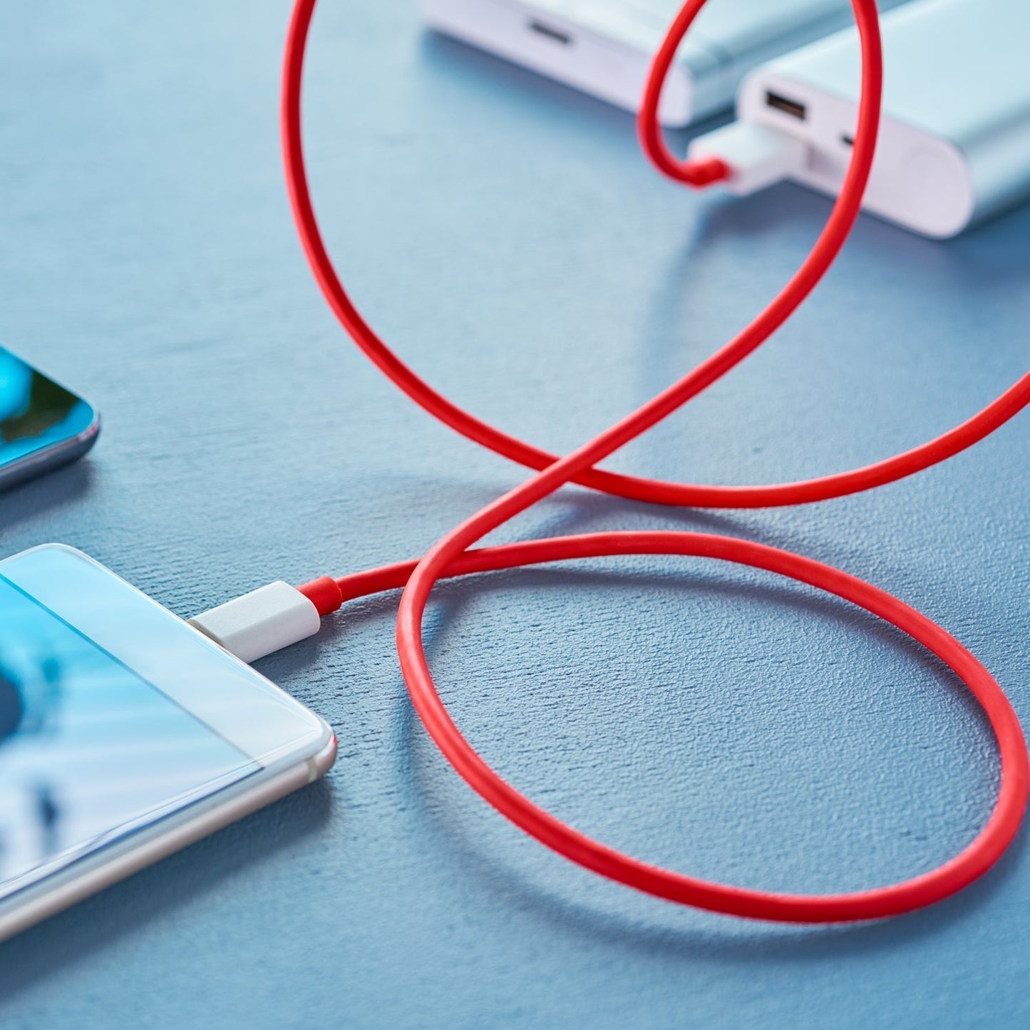 Unique Type C Dash Charging USB Cable for Fast Charging & Data Transfer (Red, 1 Meter) - infinityexculsivestore.com