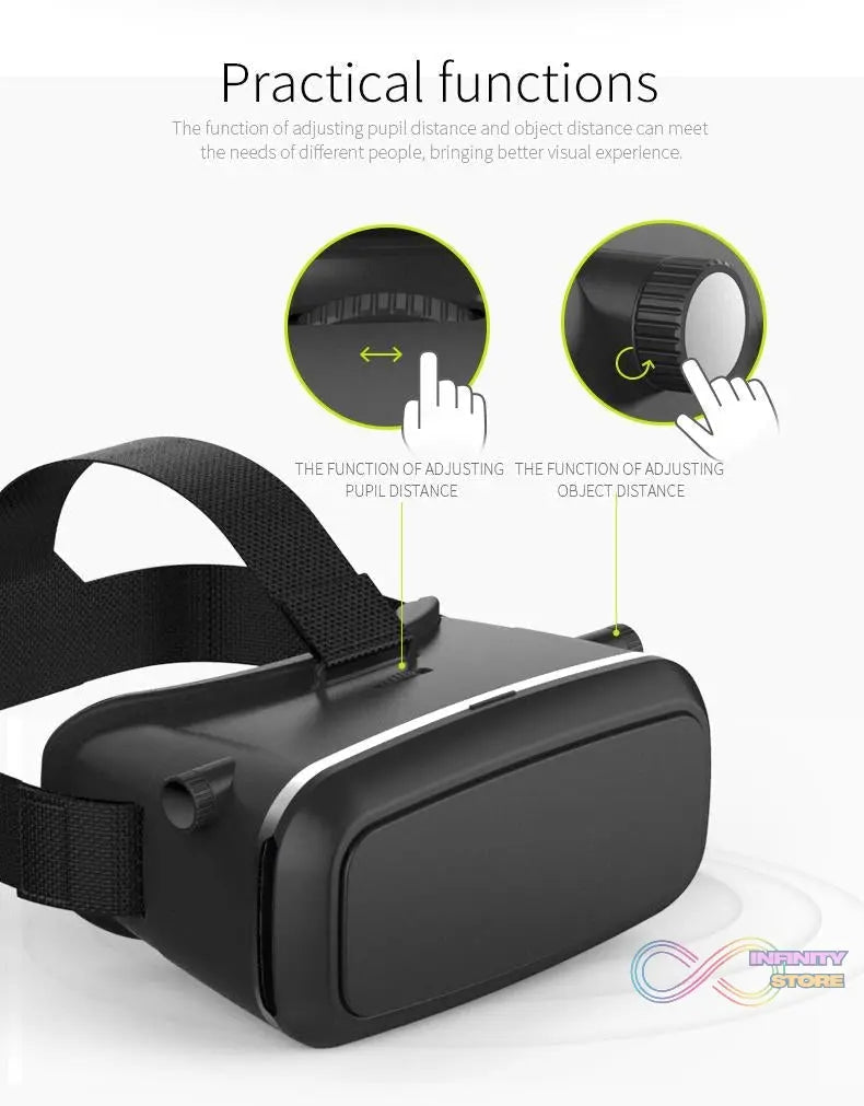VR Pro Virtual Reality 3D Glasses Headset - infinityexculsivestore.com