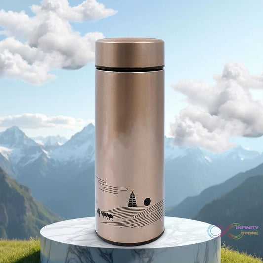 Vacuum Bottle, Double Wall Vacuum Mug, Stainless Steel water Bottle (350 ML Approx) - infinityexculsivestore.com