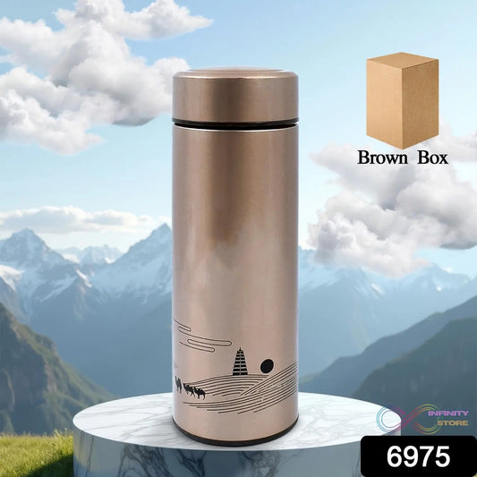 Vacuum Bottle, Double Wall Vacuum Mug, Stainless Steel water Bottle (350 ML Approx) - infinityexculsivestore.com