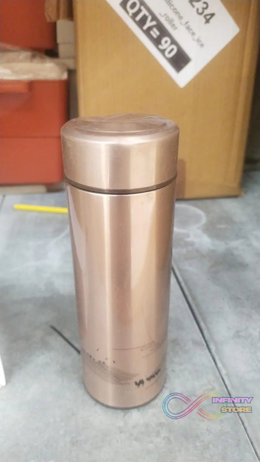 Vacuum Bottle, Double Wall Vacuum Mug, Stainless Steel water Bottle (350 ML Approx) - infinityexculsivestore.com