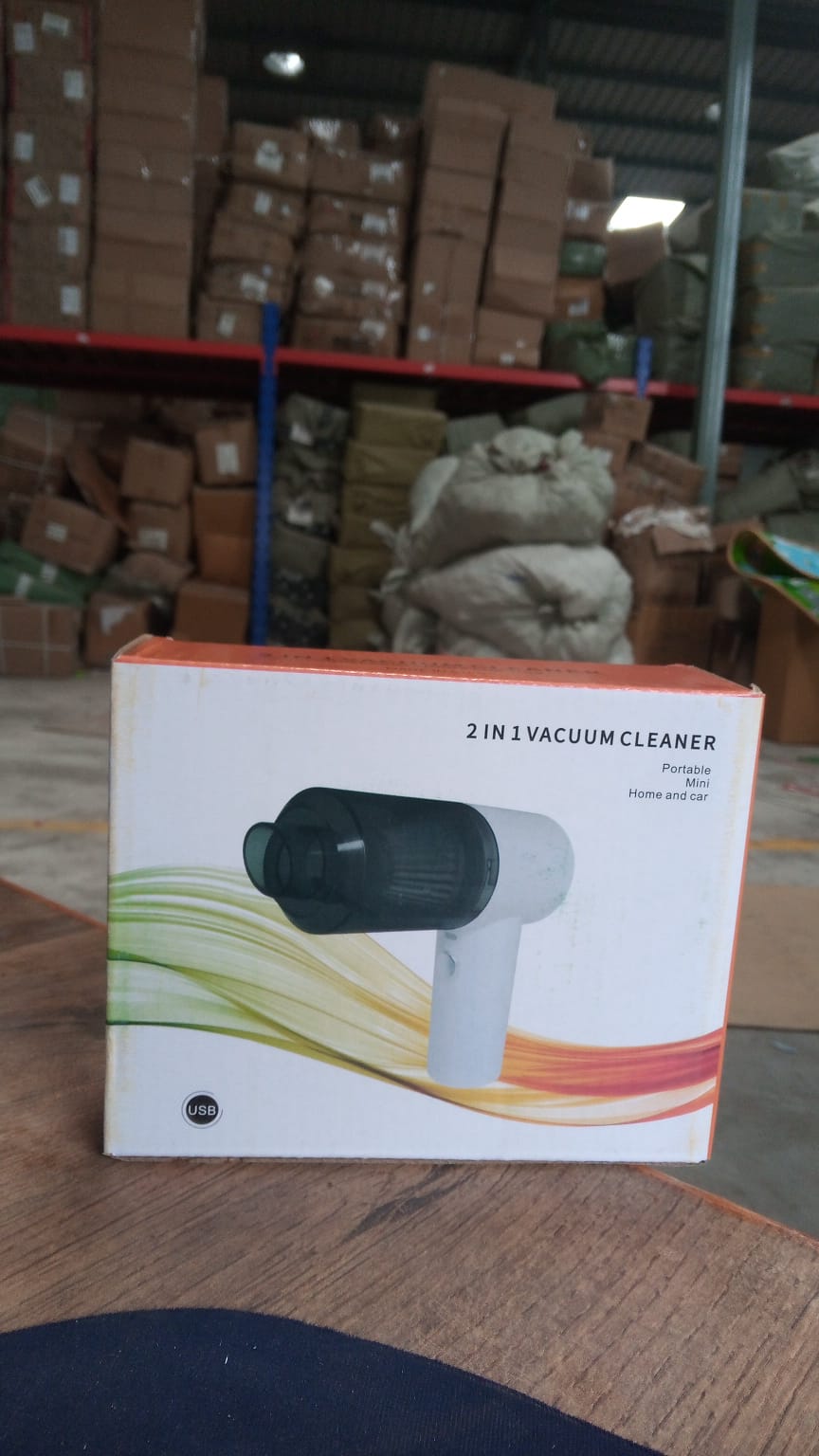 Vacuum Cleaner Dust Collection 2 in 1 Car Vacuum Cleaner 120W High - Power Handheld Wireless Vacuum Cleaner Home Car Dual - use Portable USB Rechargeable - infinityexculsivestore.com