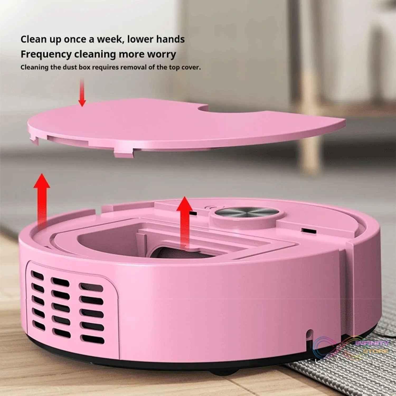 Vacuum Cleaner Sweeping Robot (1 Pc) - infinityexculsivestore.com