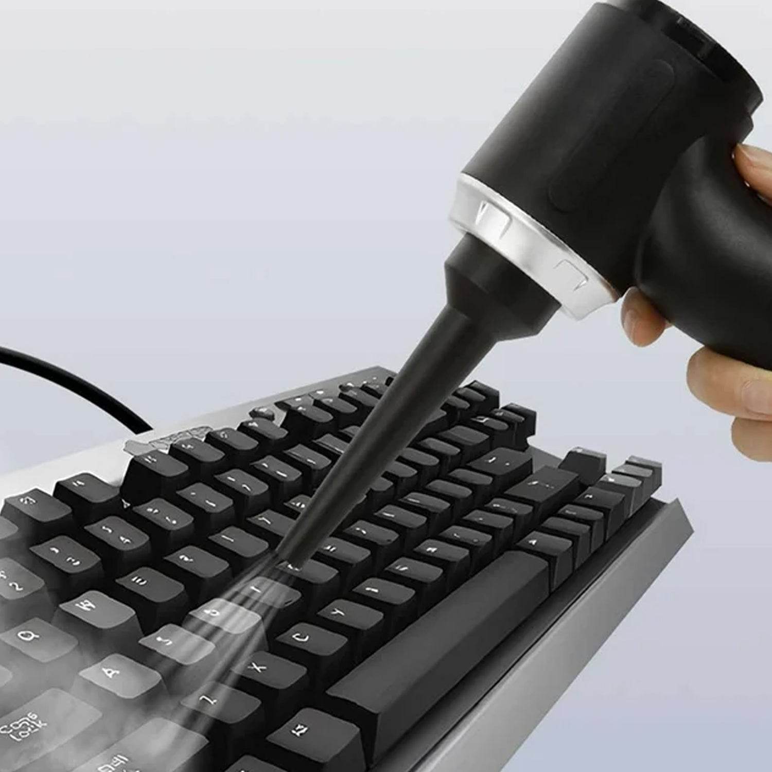 3 in 1 Car Mini Vacuum Cleaner with Blower Wireless Portable Rechargeable Handheld High Power Suction Vacuum Cleaning Machine for Home Car Computer Keyboard Cordless Air Blowing Dusting - infinityexculsivestore.com