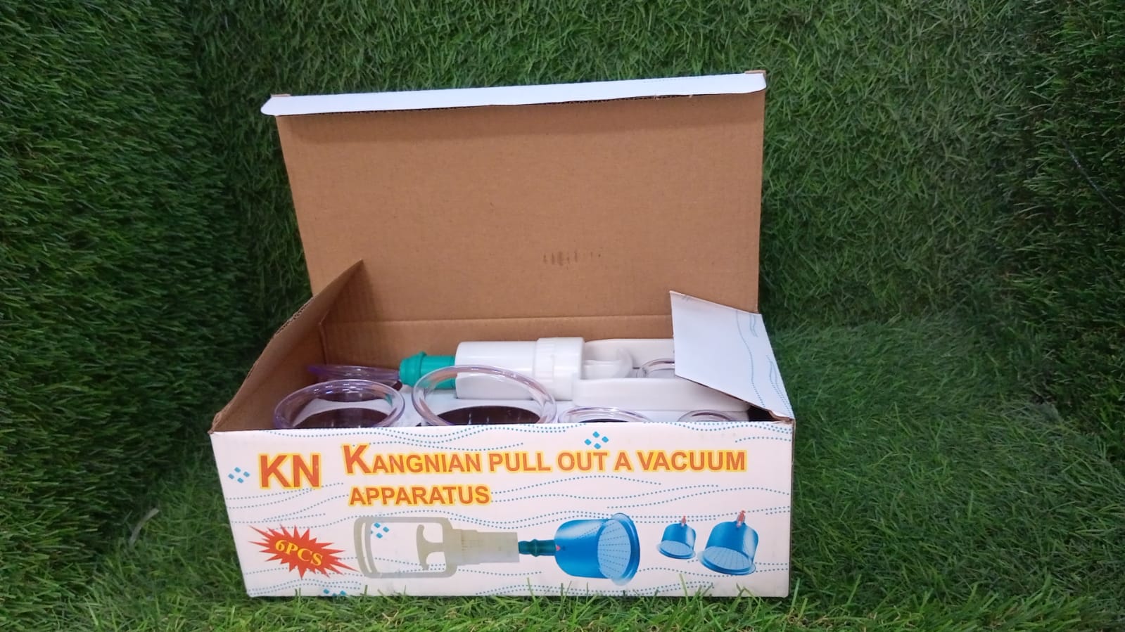Vacuum Cupping Set 6 Pcs Kit Pull Out a Vacuum Apparatus Therapy Relax Massagers Curve Suction Pumps - infinityexculsivestore.com