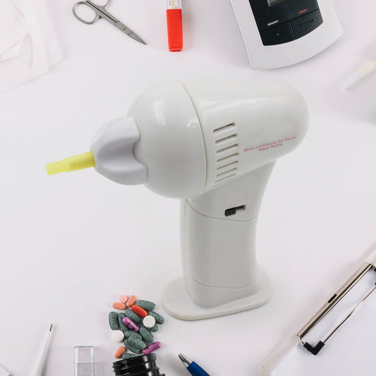 Vacuum Ear Cleaning System Clean Ears Care Removel Tool Earpick Cleaner Vacuum Removal Kit Safe Gentle Hygienic with 8 Silicon Cleaner Clips and Cleaning Brush - infinityexculsivestore.com