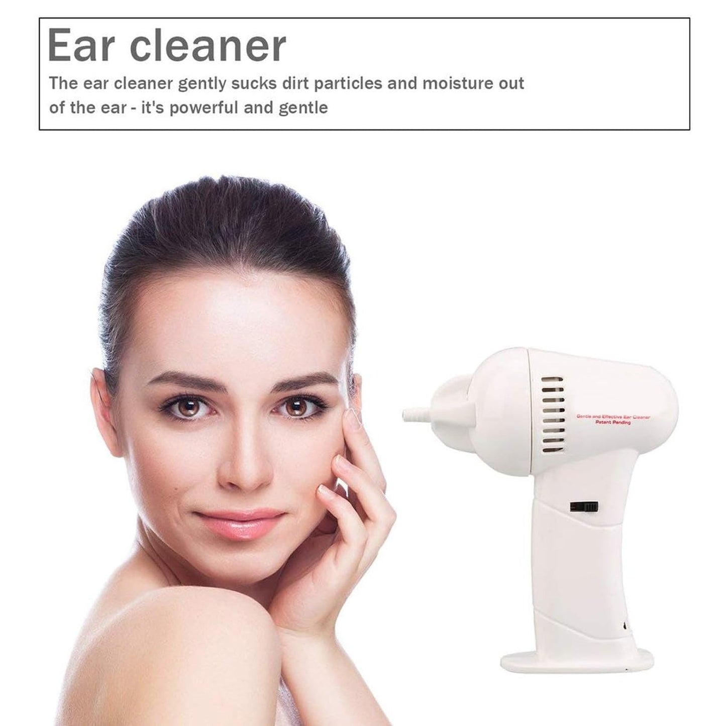 Vacuum Ear Cleaning System Clean Ears Care Removel Tool Earpick Cleaner Vacuum Removal Kit Safe Gentle Hygienic with 8 Silicon Cleaner Clips and Cleaning Brush - infinityexculsivestore.com