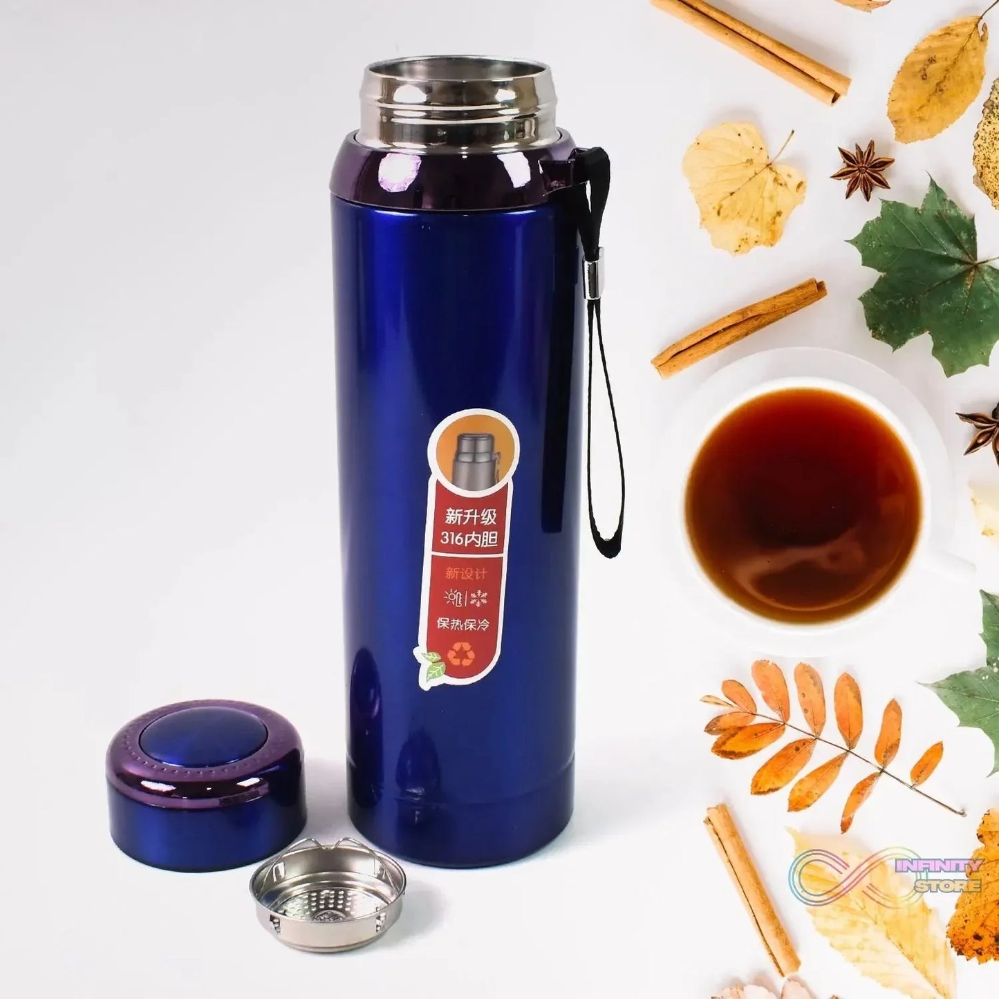 Vacuum Insulated Stainless Steel Bottle, Double walled (1000 ML) - infinityexculsivestore.com
