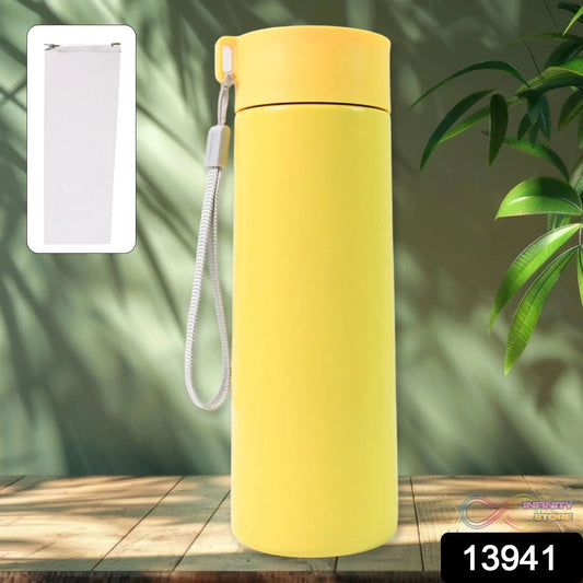 Vacuum Insulated Stainless Steel, Double walled (500 ML Approx / Mix Color & Design) - infinityexculsivestore.com