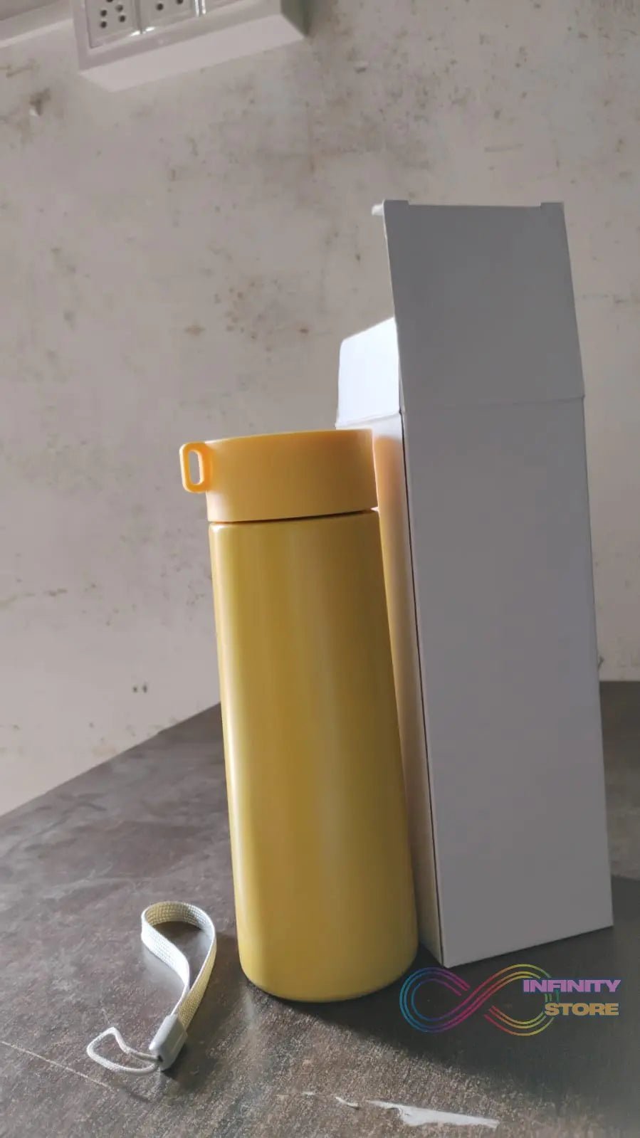 Vacuum Insulated Stainless Steel, Double walled (500 ML Approx / Mix Color & Design) - infinityexculsivestore.com