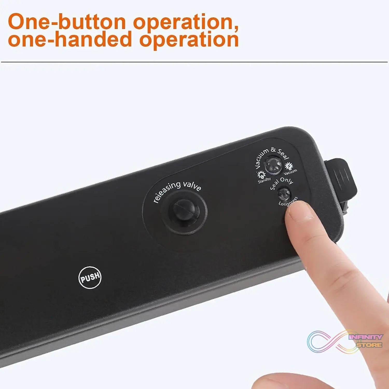 Vacuum Sealer Machine With 10 Pcs Bag (1 Set) - infinityexculsivestore.com