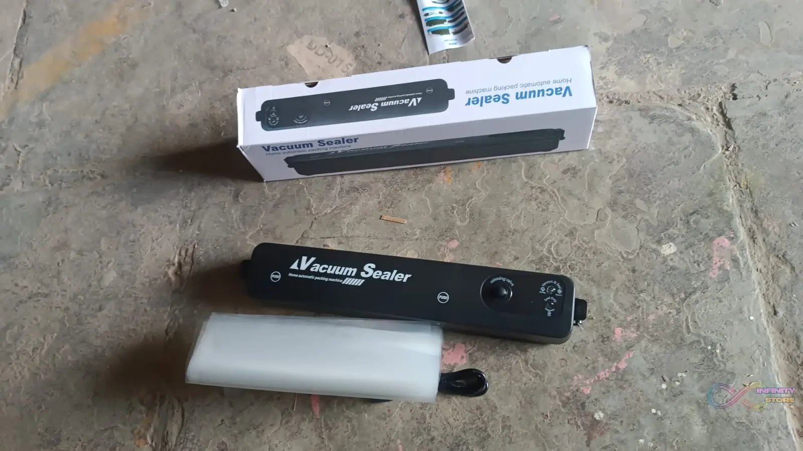 Vacuum Sealer Machine With 10 Pcs Bag (1 Set) - infinityexculsivestore.com