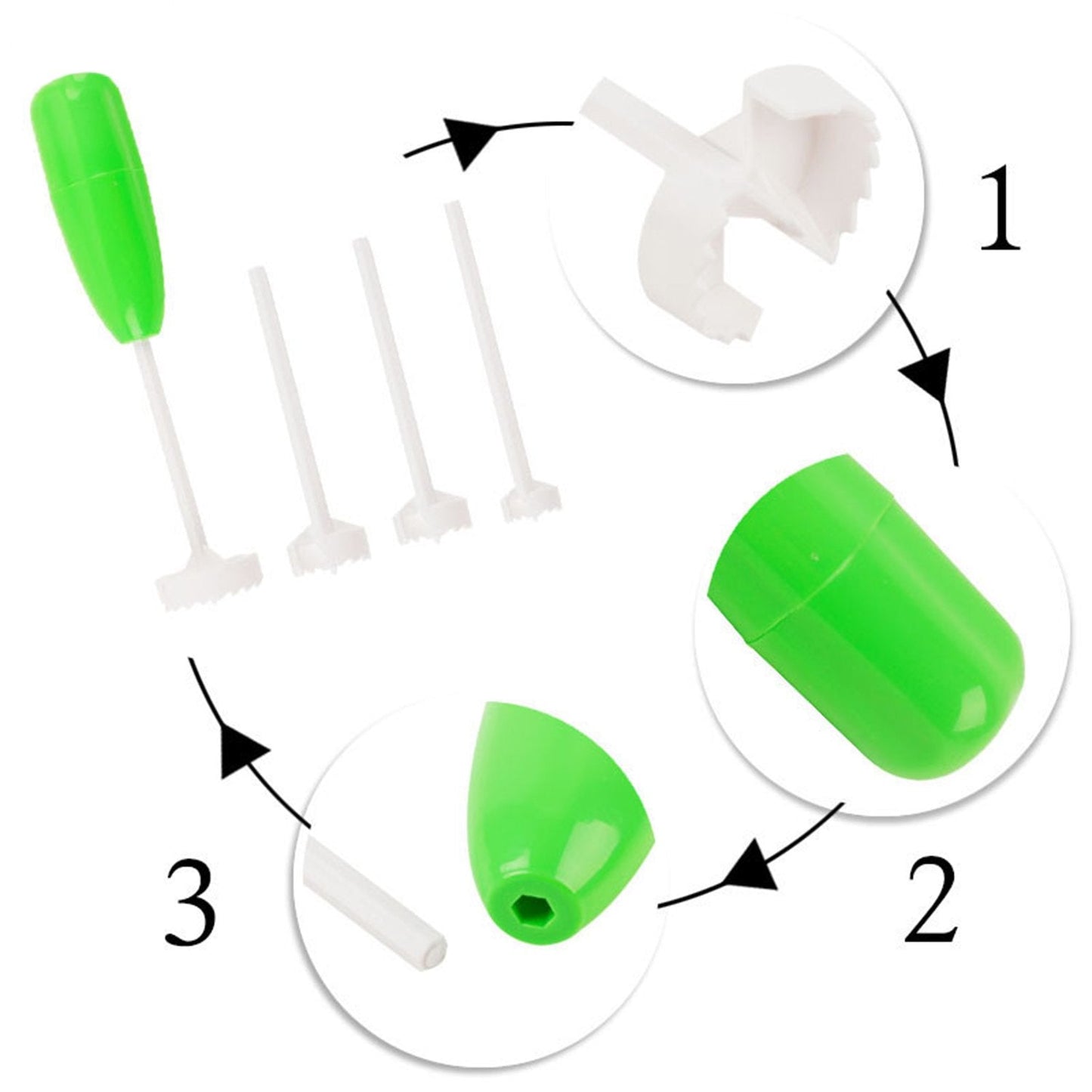 Veg Drill Vegetable Spiralizer Digging for Stuffed Vegetables - infinityexculsivestore.com
