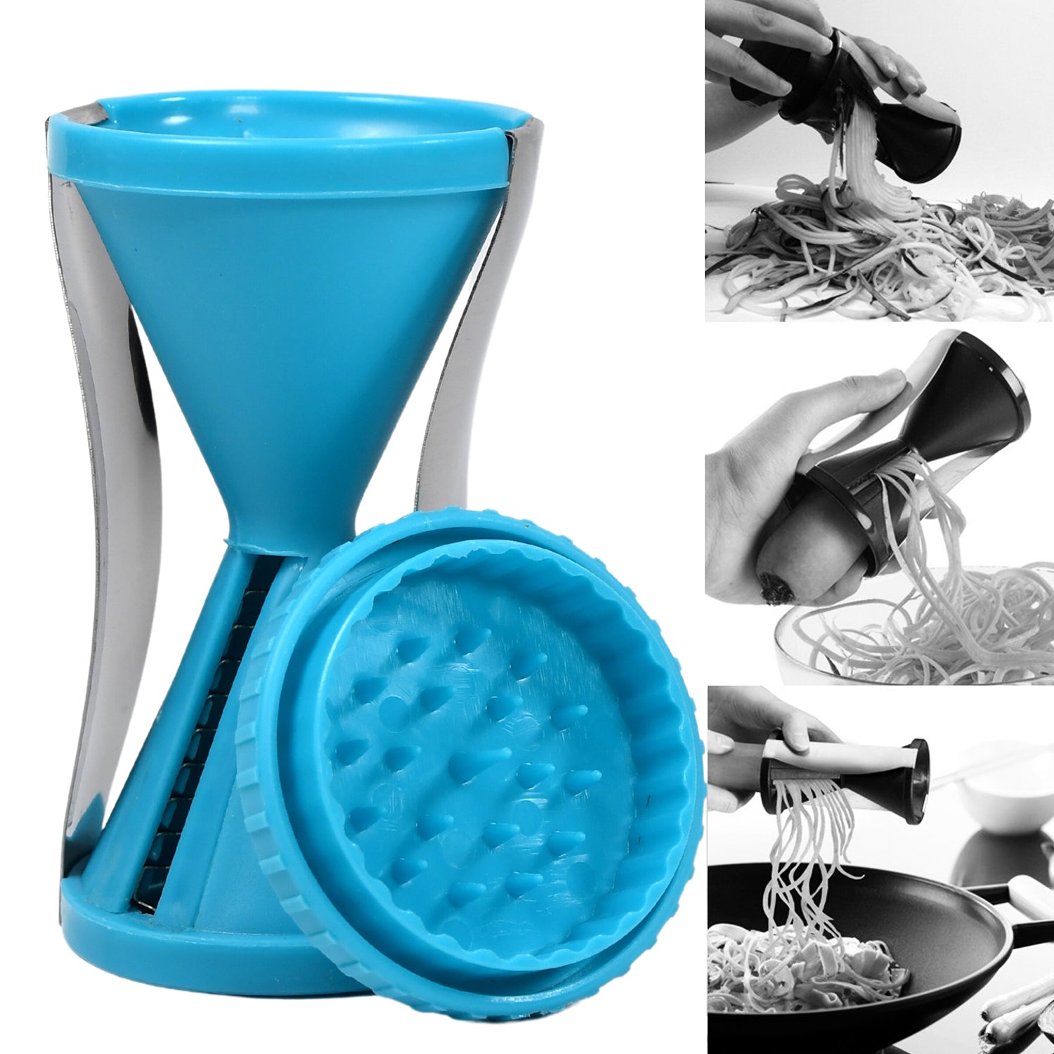 Vegetable Spiral Slicer Salad Vegetables Fruit Slicer - infinityexculsivestore.com