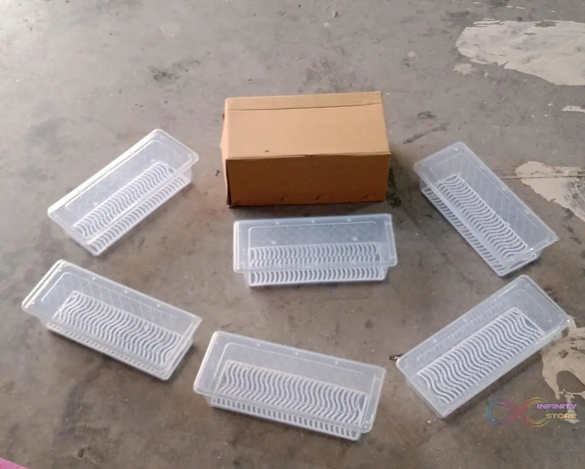 Vegetables & Fruits Freezer Storage Container (PACK OF 6PC 1500ML) - infinityexculsivestore.com