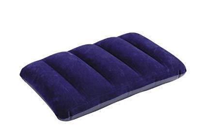 Velvet Air Inflatable Travel Pillow (Blue) - infinityexculsivestore.com